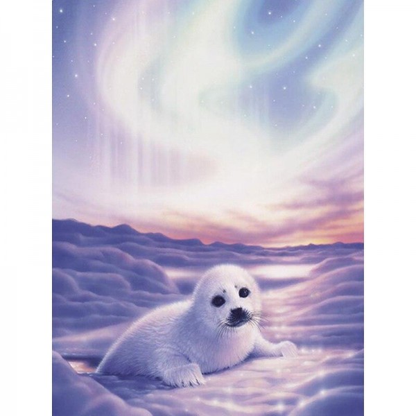 Seehund 7 Diamond Painting Diamant Malerei