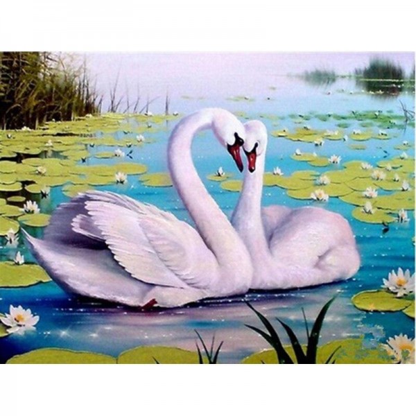Schwan 20 Diamond Painting Diamant Malerei