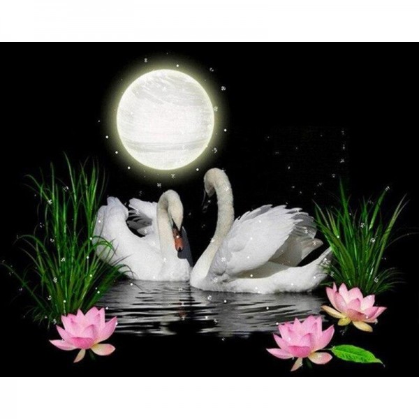 Schwan 4 Diamond Painting Diamant Malerei