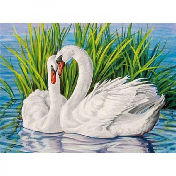 Schwan 16 Diamond Painting Diamant Malerei
