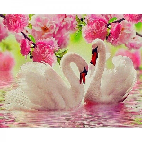 Schwan 13 Diamond Painting Diamant Malerei