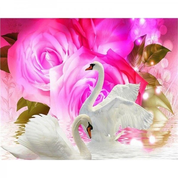 Schwan 11 Diamond Painting Diamant Malerei