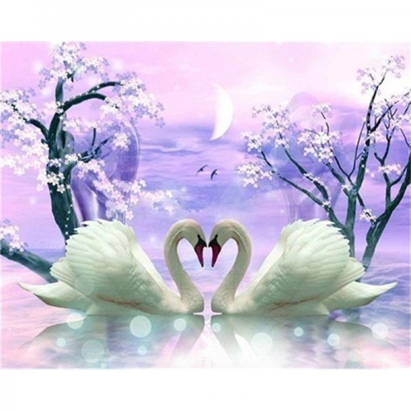 Schwan 9 Diamond Painting Diamant Malerei