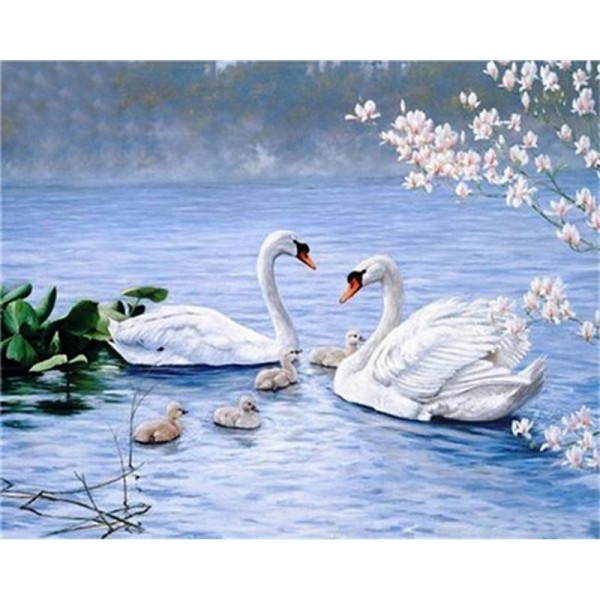 Schwan 4 Diamond Painting Diamant Malerei