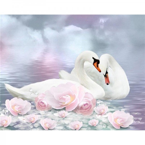 Schwan 10 Diamond Painting Diamant Malerei