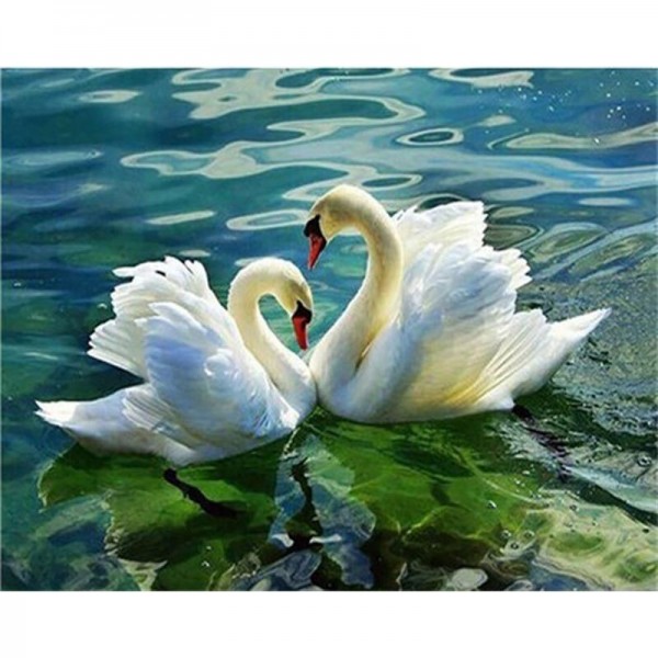 Schwan 21 Diamond Painting Diamant Malerei