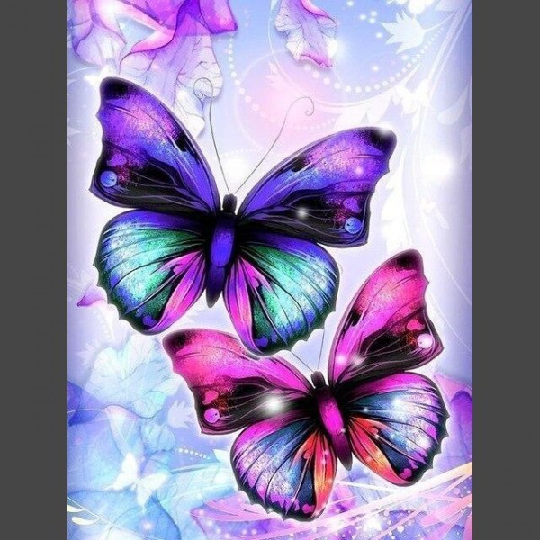 Schmetterling 13 Diamond Painting Diamant Malerei