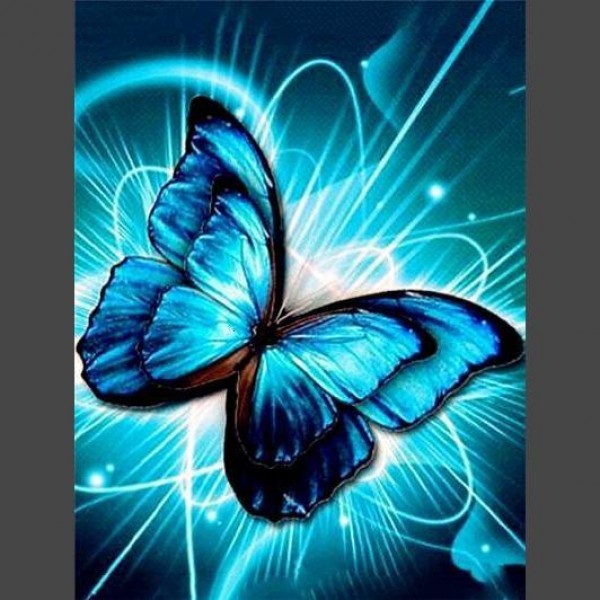 Schmetterling * 6 Diamond Painting Diamant Malerei