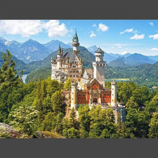 Schloss 11 Diamond Painting Diamant Malerei
