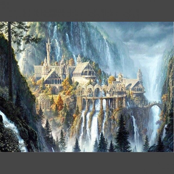 Schloss 13 Diamond Painting Diamant Malerei