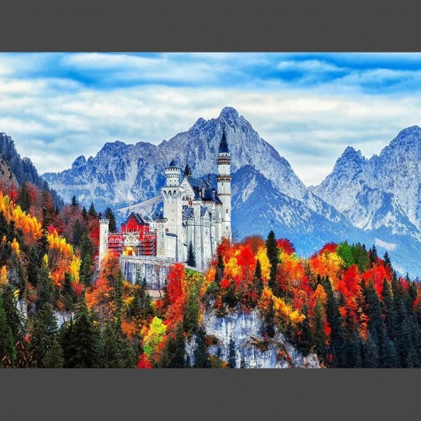Schloss 8 Diamond Painting Diamant Malerei