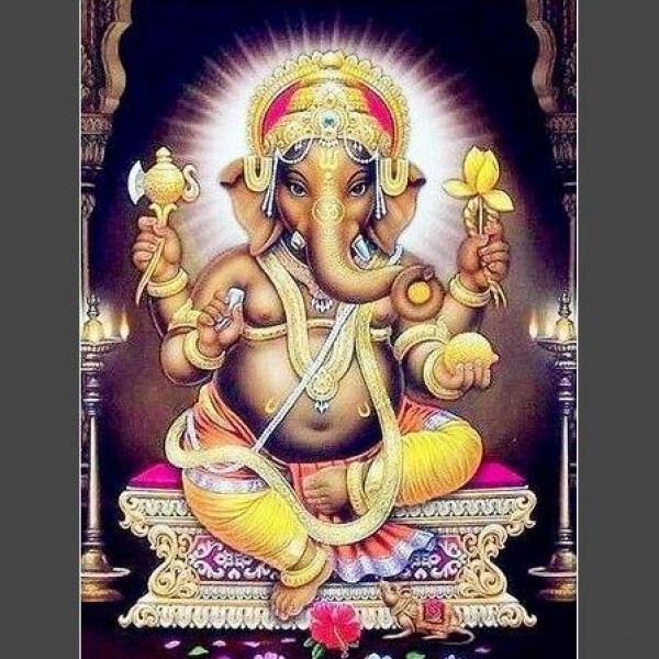 Hinduismus 4 Diamond Painting Diamant Malerei