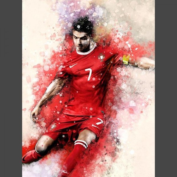 Cristiano Ronaldo / Portugal Diamond Painting Diamant Malerei