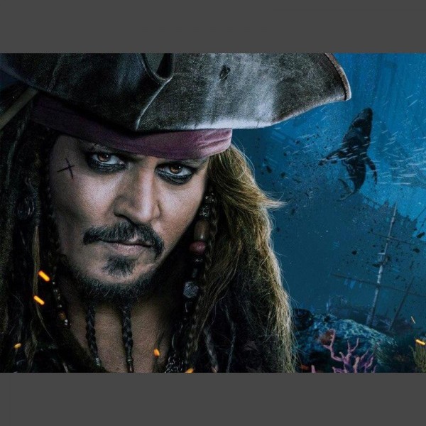 Jack Sparrow 12 Diamond Painting Diamant Malerei
