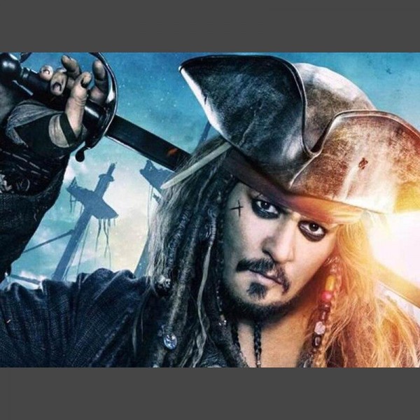Jack Sparrow 3 Diamond Painting Diamant Malerei