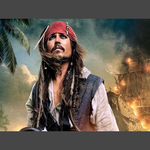 Jack Sparrow 1 Diamond Painting Diamant Malerei