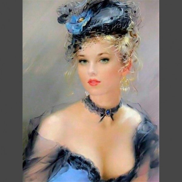 Pinup 21 Diamond Painting Diamant Malerei