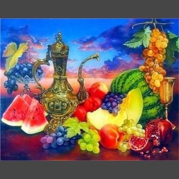 Obst 4 Diamond Painting Diamant Malerei