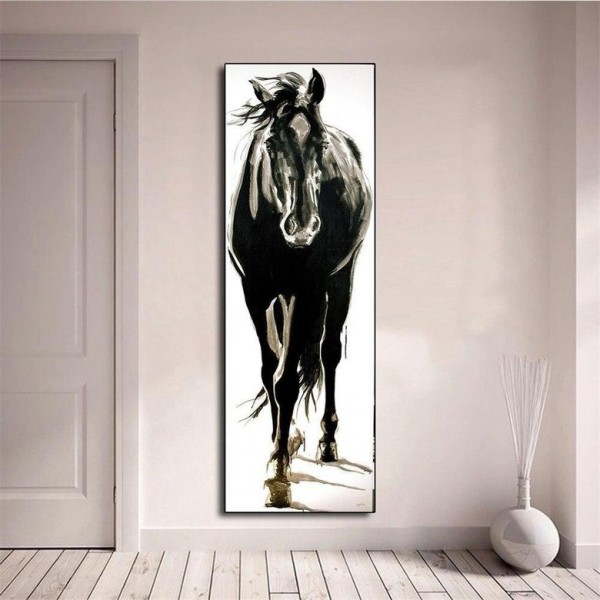 XXL Bunter Pferd DIY Diamond Painting Diamant Malerei 4SA124