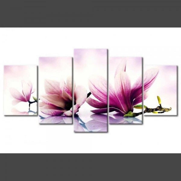 Multi Panel - Pink Diamond Painting Diamant Malerei
