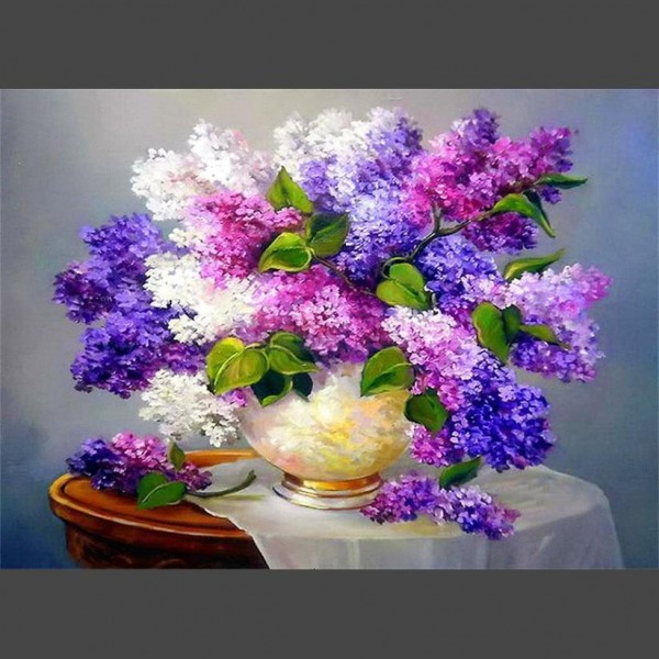 Lavendel Pflanze 10 Diamond Painting Diamant Malerei
