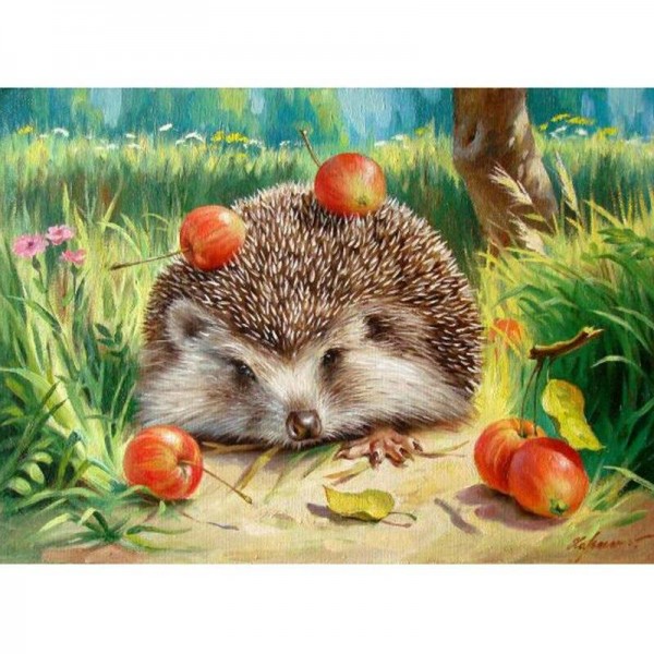 Igel 6 Diamond Painting Diamant Malerei