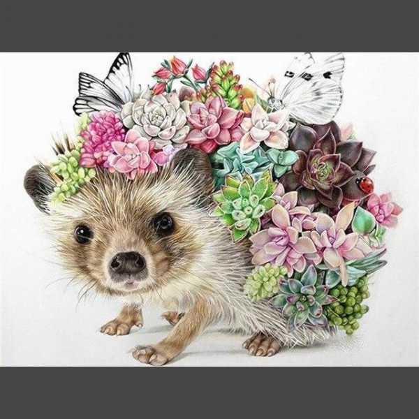 Igel 3 Diamond Painting Diamant Malerei