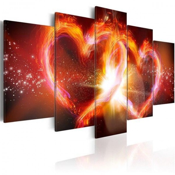 Herz Multi Panel Diamond Painting Diamant Malerei