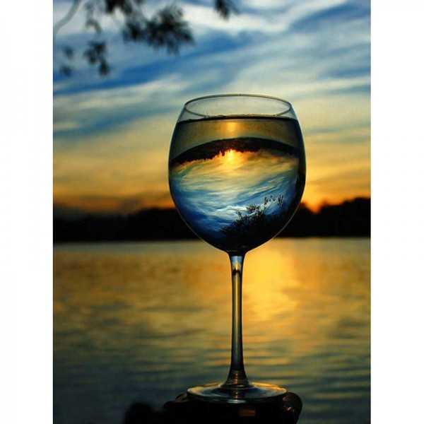Wein 7 Diamond Painting Diamant Malerei