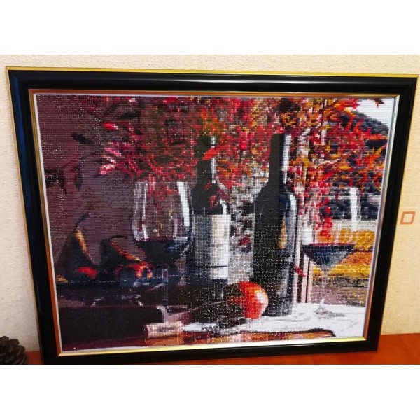 Wein 01 Diamond Painting Diamant Malerei