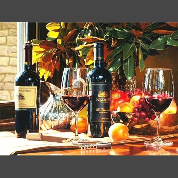 Wein 16 Diamond Painting Diamant Malerei