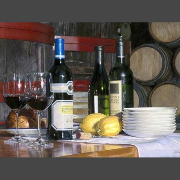 Wein 7 Diamond Painting Diamant Malerei