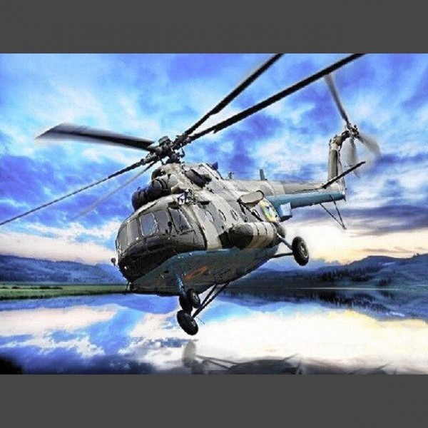Flugzeug - 7 Diamond Painting Diamant Malerei