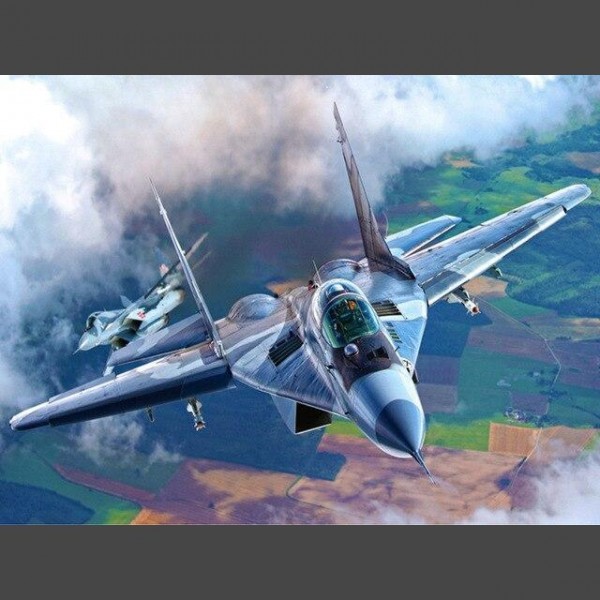 Flugzeug - 8 Diamond Painting Diamant Malerei