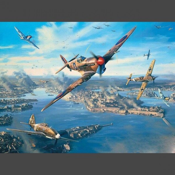 Flugzeug - 9 Diamond Painting Diamant Malerei