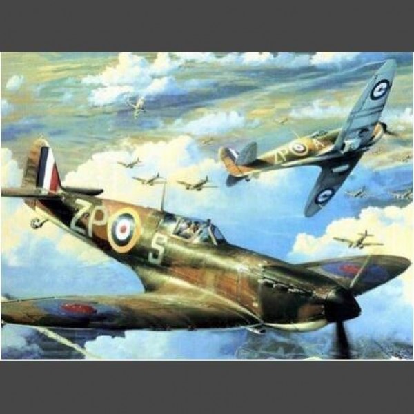 Flugzeug 4 Diamond Painting Diamant Malerei