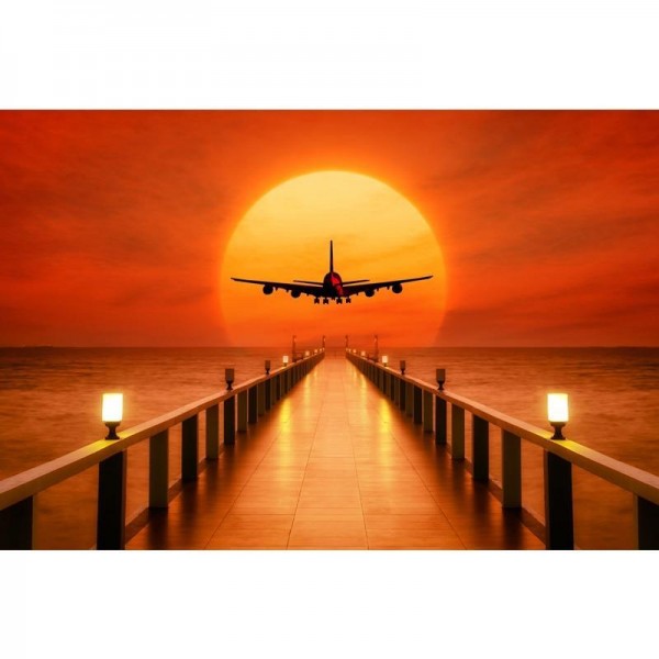 Flugzeug 7 Diamond Painting Diamant Malerei