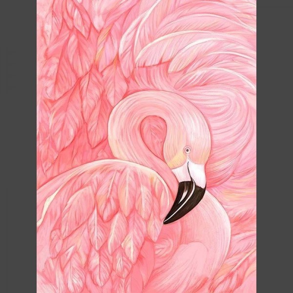 Flamingo 5 Diamond Painting Diamant Malerei