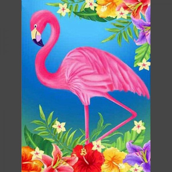Flamingo 12 Diamond Painting Diamant Malerei