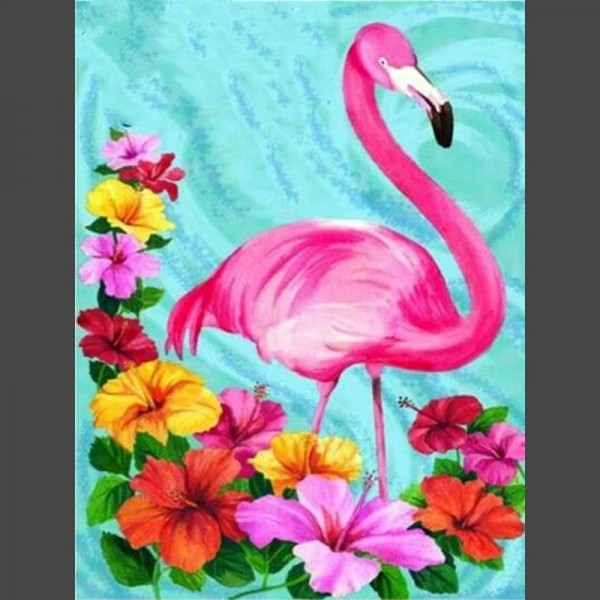 Flamingo 11 Diamond Painting Diamant Malerei