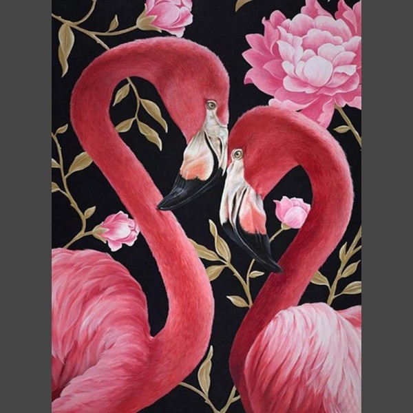 Flamingo 8 Diamond Painting Diamant Malerei