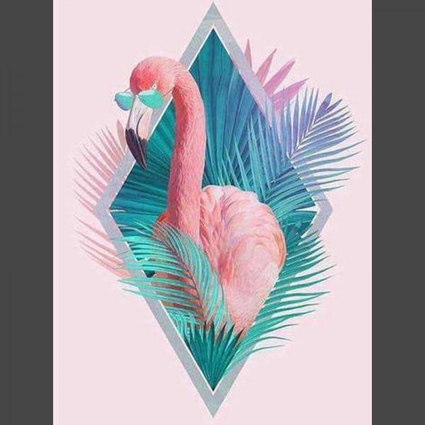 Flamingo 10 Diamond Painting Diamant Malerei