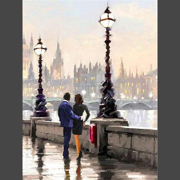 Fantasie Paar Diamond Painting Diamant Malerei