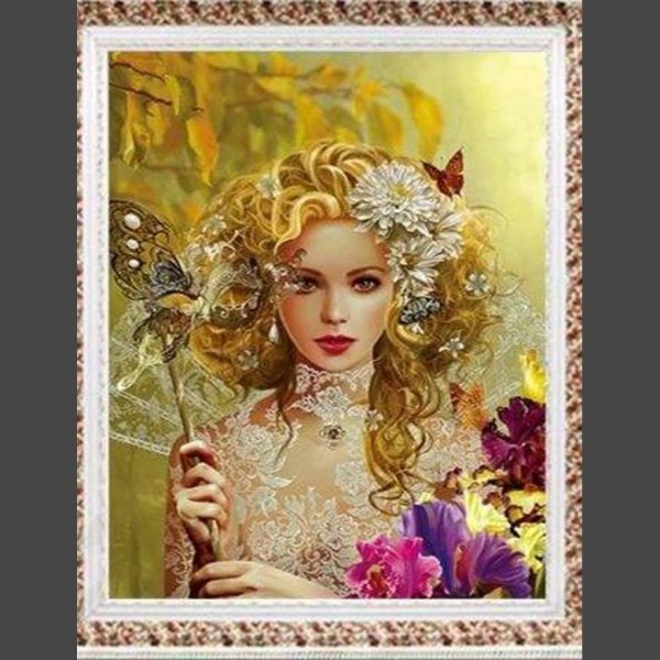 Fantasie Frau Diamond Painting Diamant Malerei