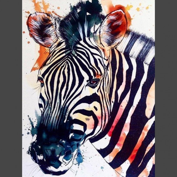 Zebra Fantasie Diamond Painting Diamant Malerei