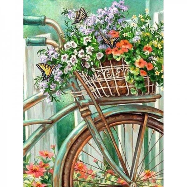 Fahrrad 21 Diamond Painting Diamant Malerei
