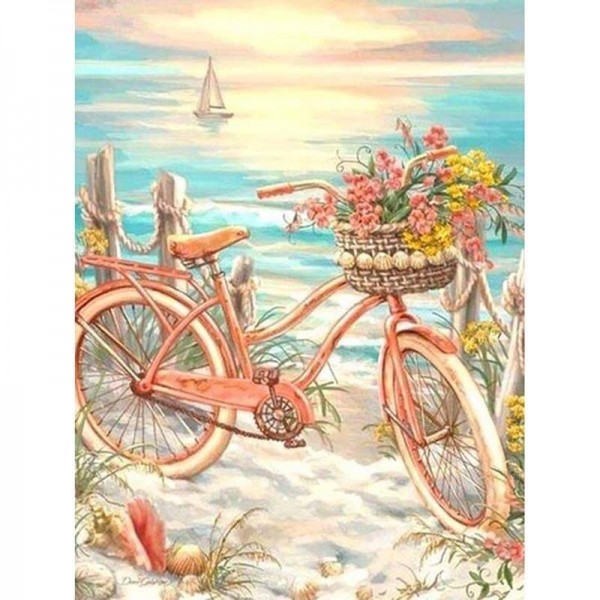Fahrrad 11 Diamond Painting Diamant Malerei