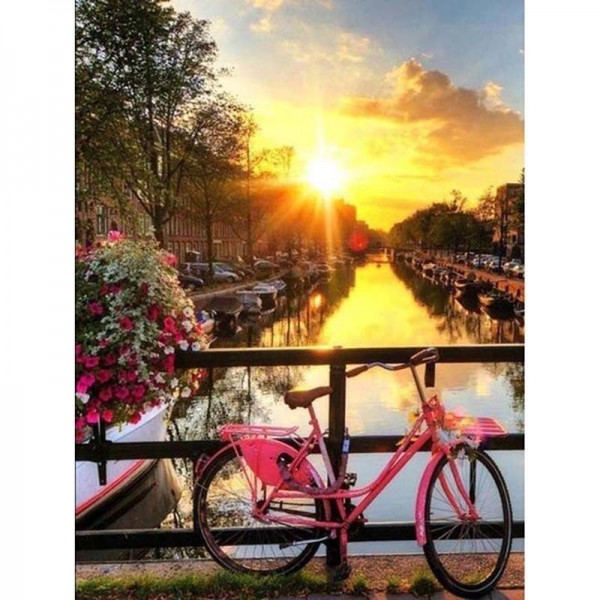 Fahrrad 12 Diamond Painting Diamant Malerei