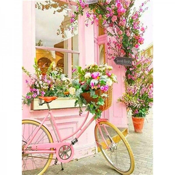 Fahrrad 19 Diamond Painting Diamant Malerei