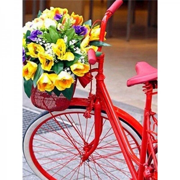 Fahrrad 3 Diamond Painting Diamant Malerei